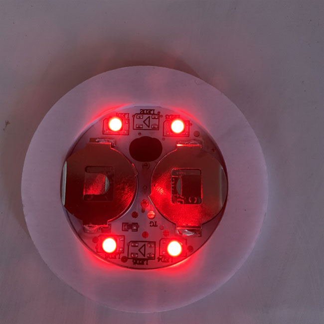 Light Up LED Bottle Light Sticker Multicolor OEM CE ROHS Certificate 7