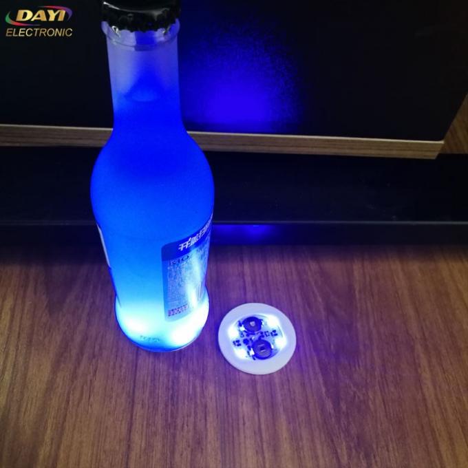 Light Up LED Bottle Light Sticker Multicolor OEM CE ROHS Certificate 15