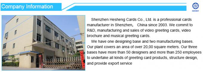 Logo yang disesuaikan Kartu Ulang Tahun 3D Musikal dan Tercahaya OEM / ODM Diterima 3