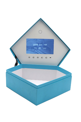 Bentuk Hati USB Layar LCD Video Gift Box 3GP MKV Format Video Memori 512MB