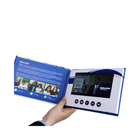 Wholesale 7 inch LCD panel paper video screen business card advertising greeting card
