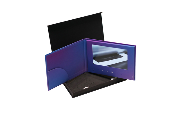 LCD Video Brochure Card Teknologi LCD untuk Presentasi yang Dinamis dan Menarik