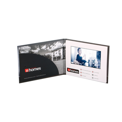 Kotak Presentasi Video Mewah Kemasan Menonjol dengan Kartu Video Mailer