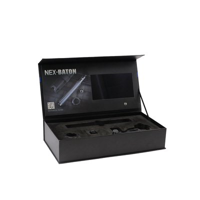 ODM LCD Video Box Gift, Kotak Presentasi Video 7 Inch digital printing Sertifikat ROHS