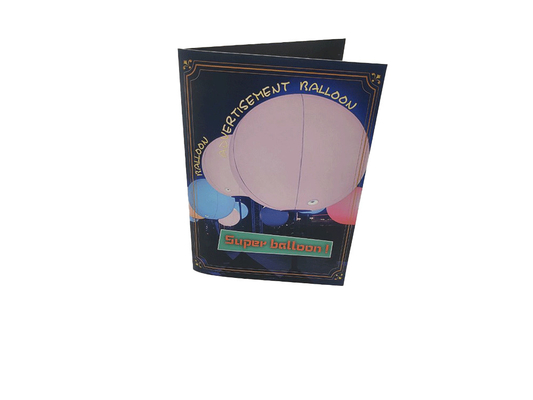 Kartu Ucapan Suara yang Dapat Direkam Ukuran 21×14.8cm Pencetakan CMYK