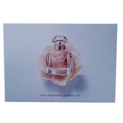 Pencetakan CMYK Soft Cover LCD Video Brosur Folder Video Buku LCD untuk Hadiah Bisnis