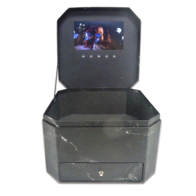 ODM USB LCD Screen Video Gift Box 7inch Autoplaying Untuk Bisnis Periklanan